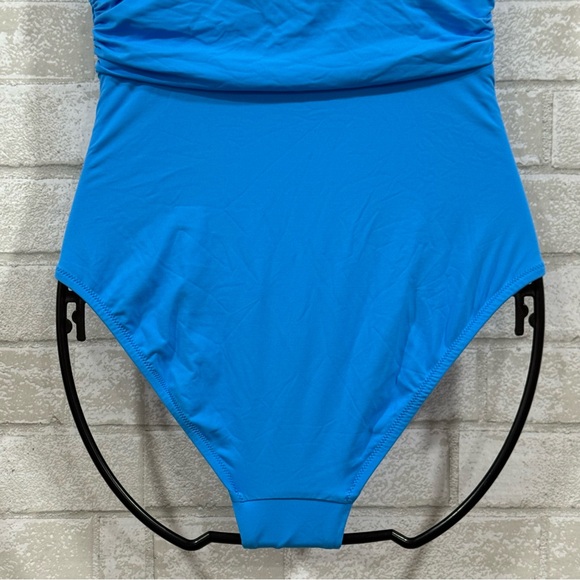 MELISSA ODABASH PANAREA ONE PIECE SWIMSUIT - OCEAN - SZ - 10 .US - Picture 9 of 14